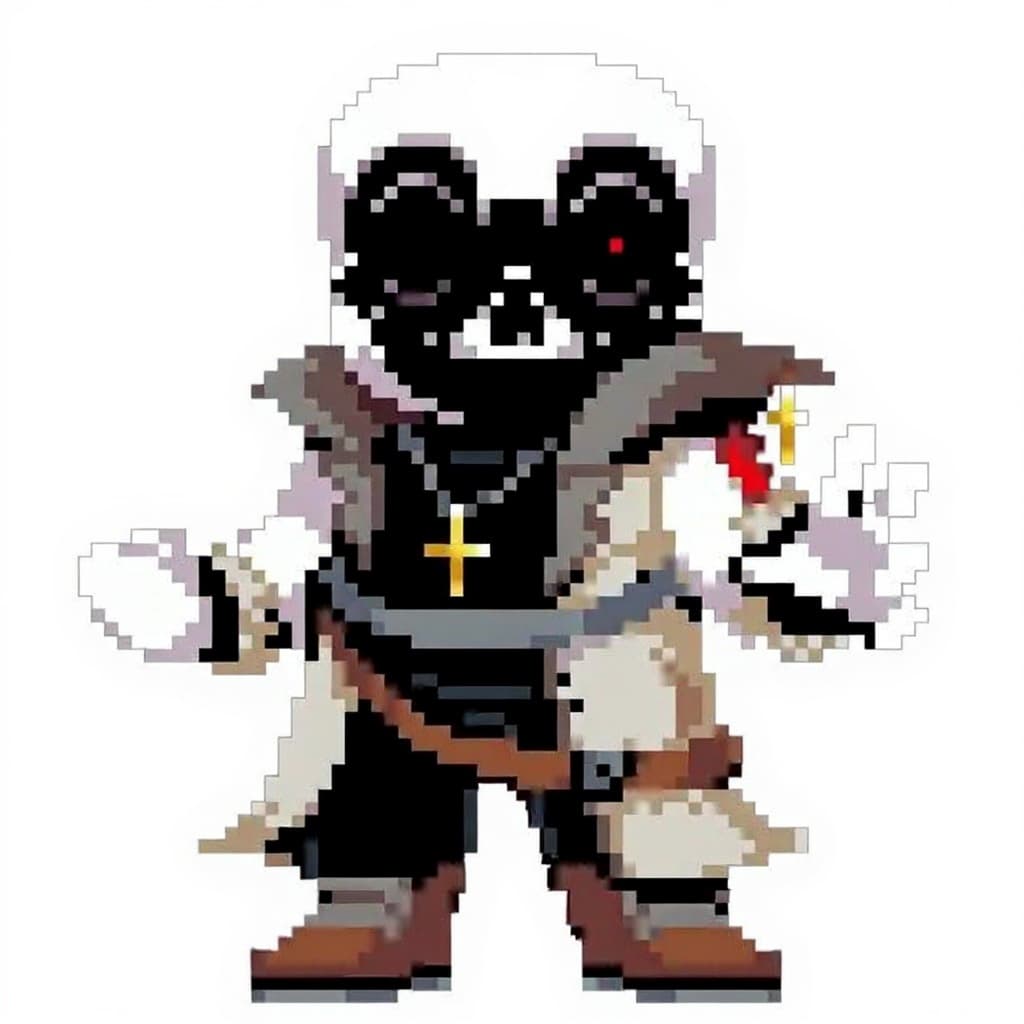 pixel art character