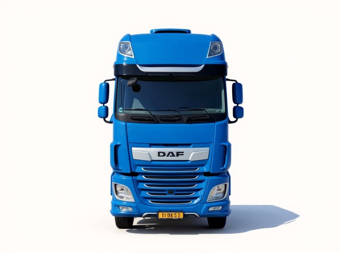 blue truck