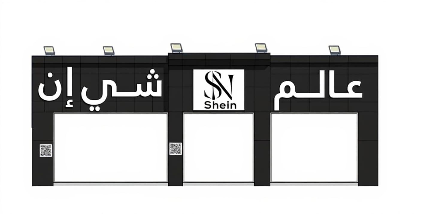 black display booth