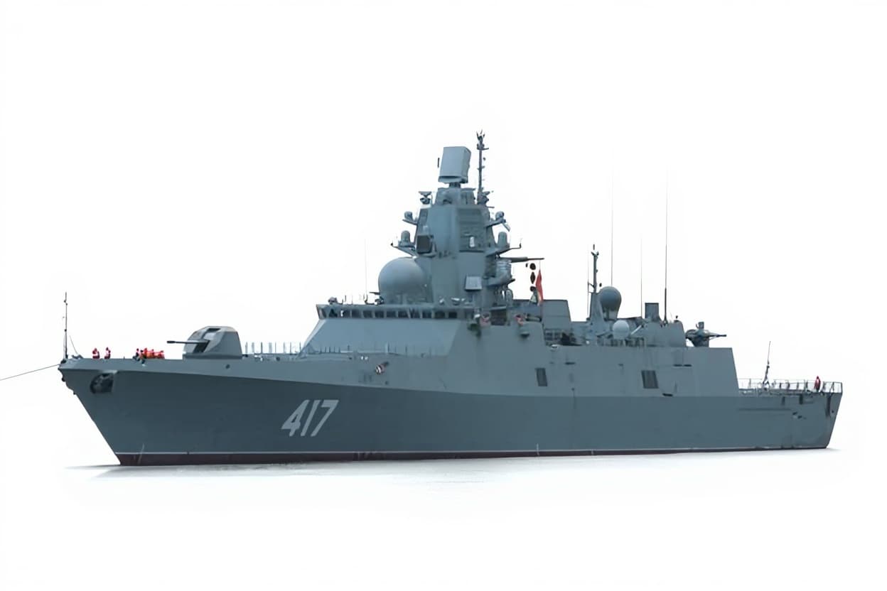 military ship