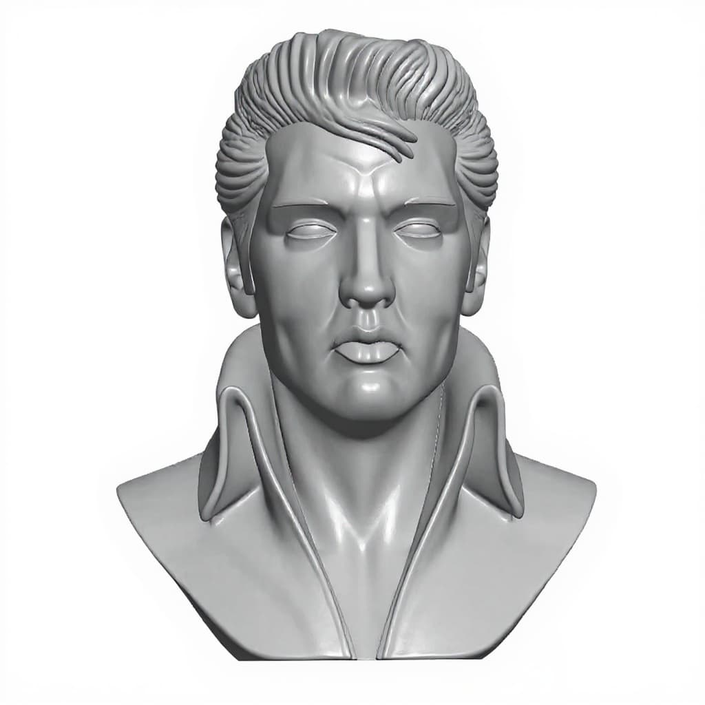 bust of elvis