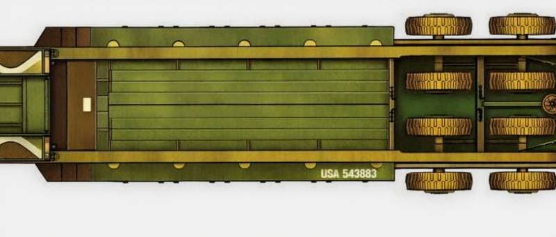 wooden trailer
