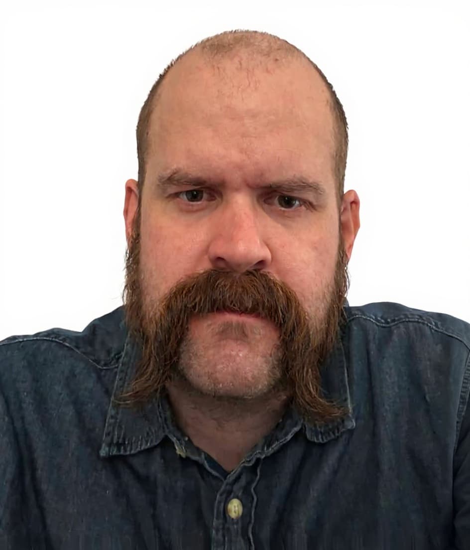 man's face