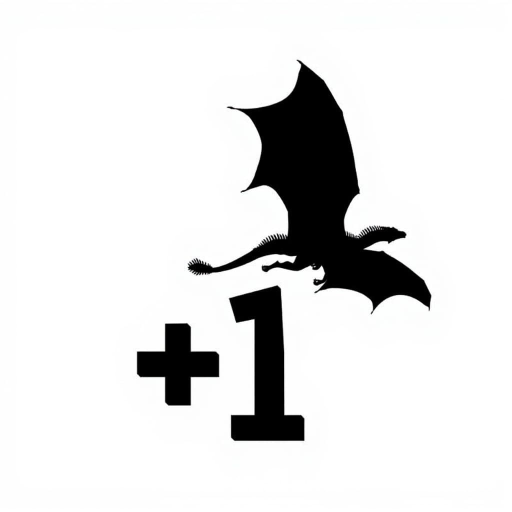 black dragon symbol