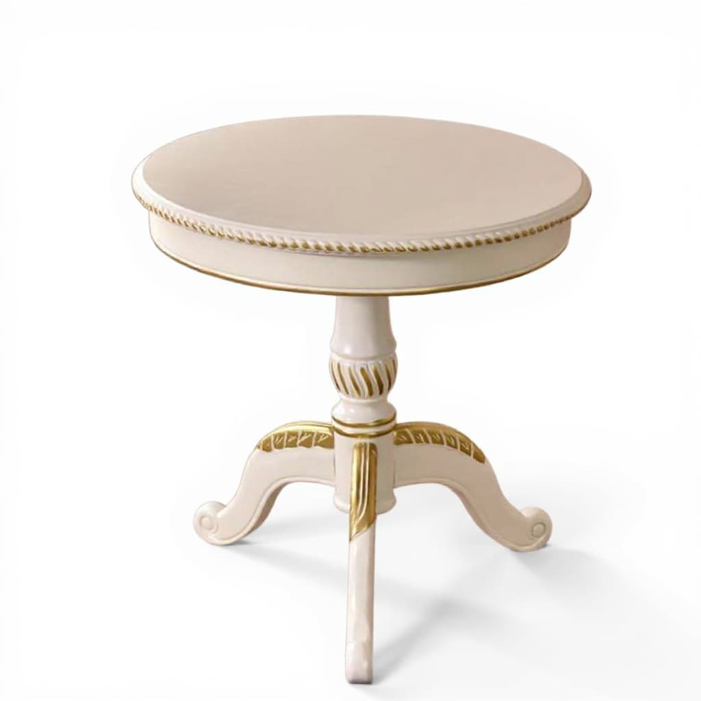 white table