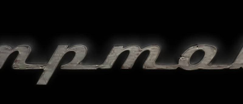 metal lettering