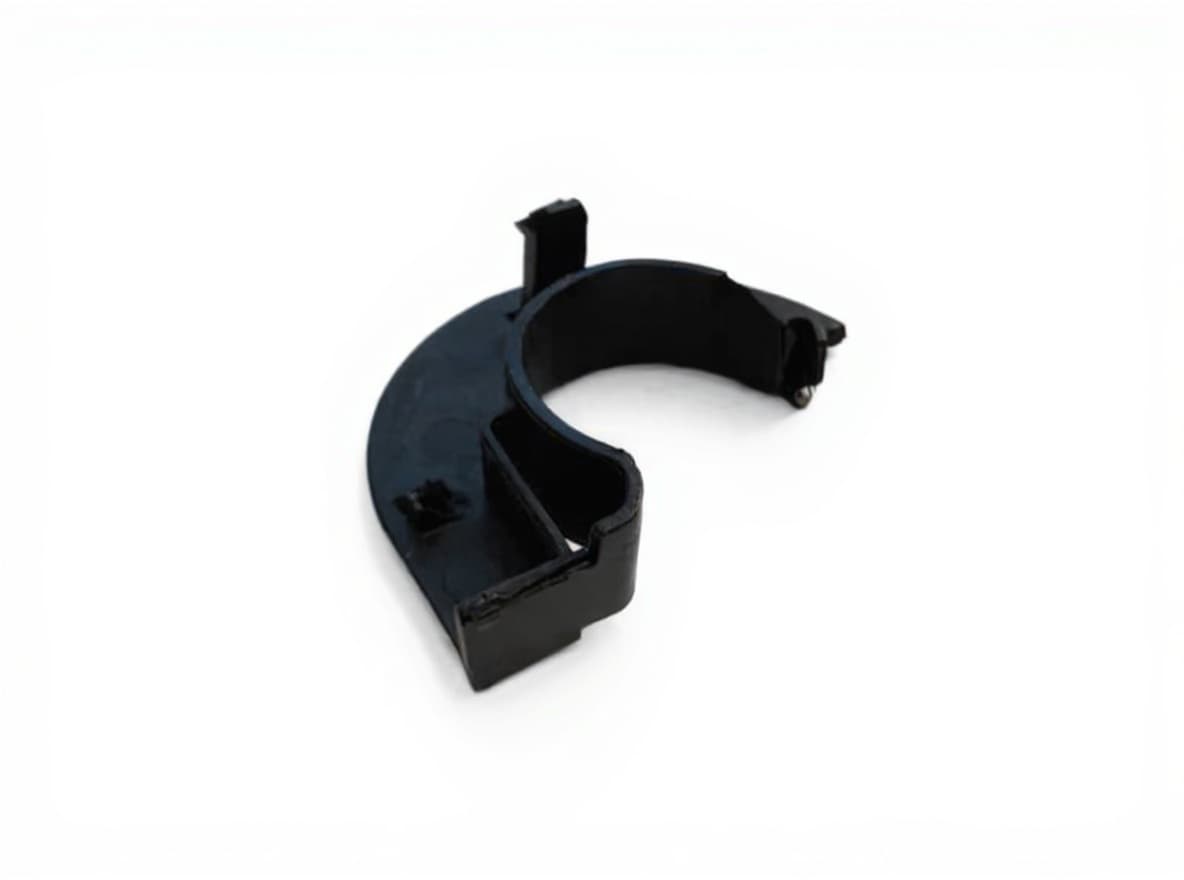 black plastic bracket