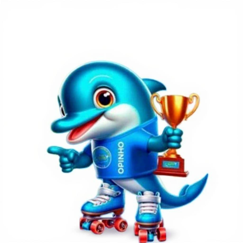 roller skate mascot