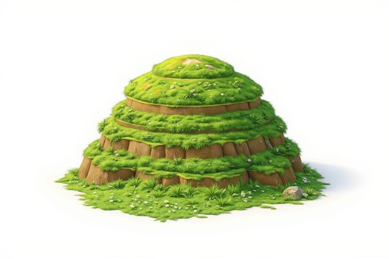 moss pyramid