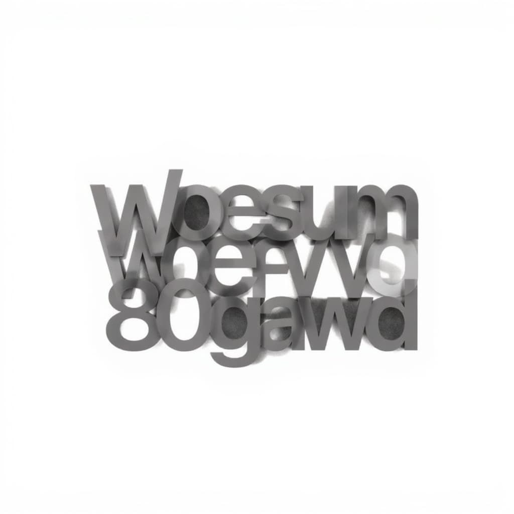 metal letters