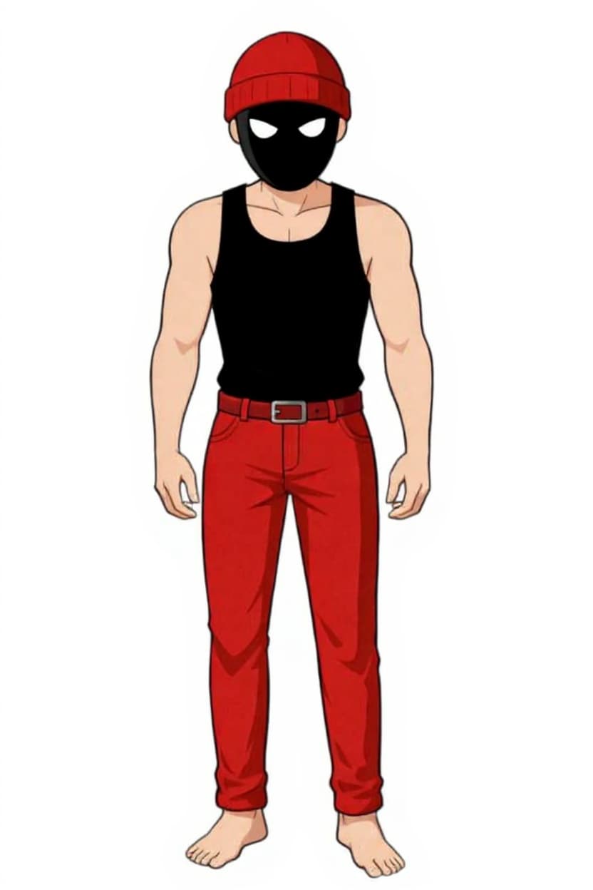 black mask
