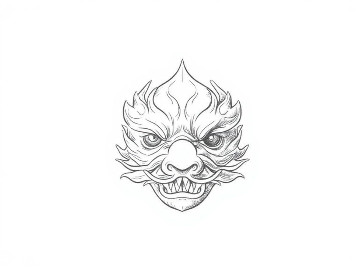 monster face