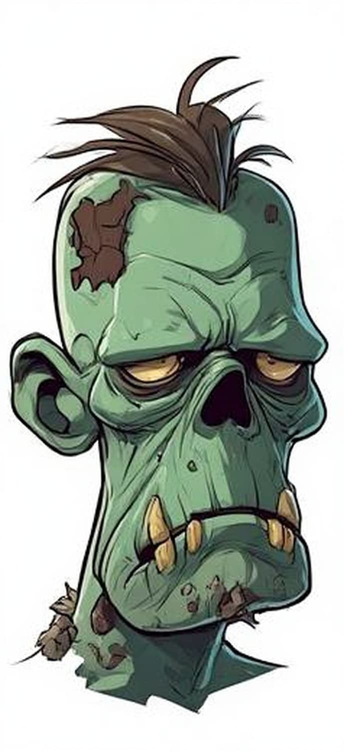 zombie head