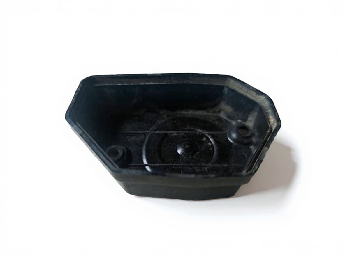 black plastic container