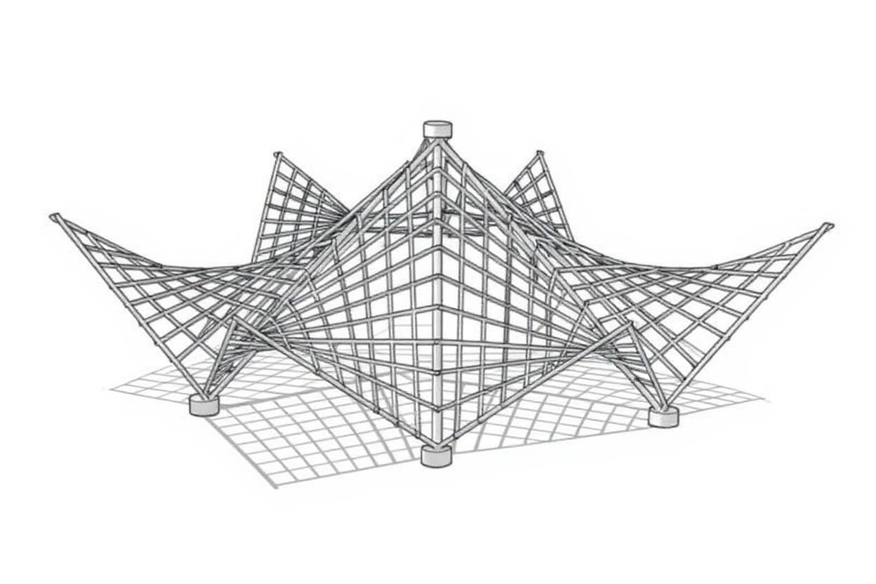 metal frame structure