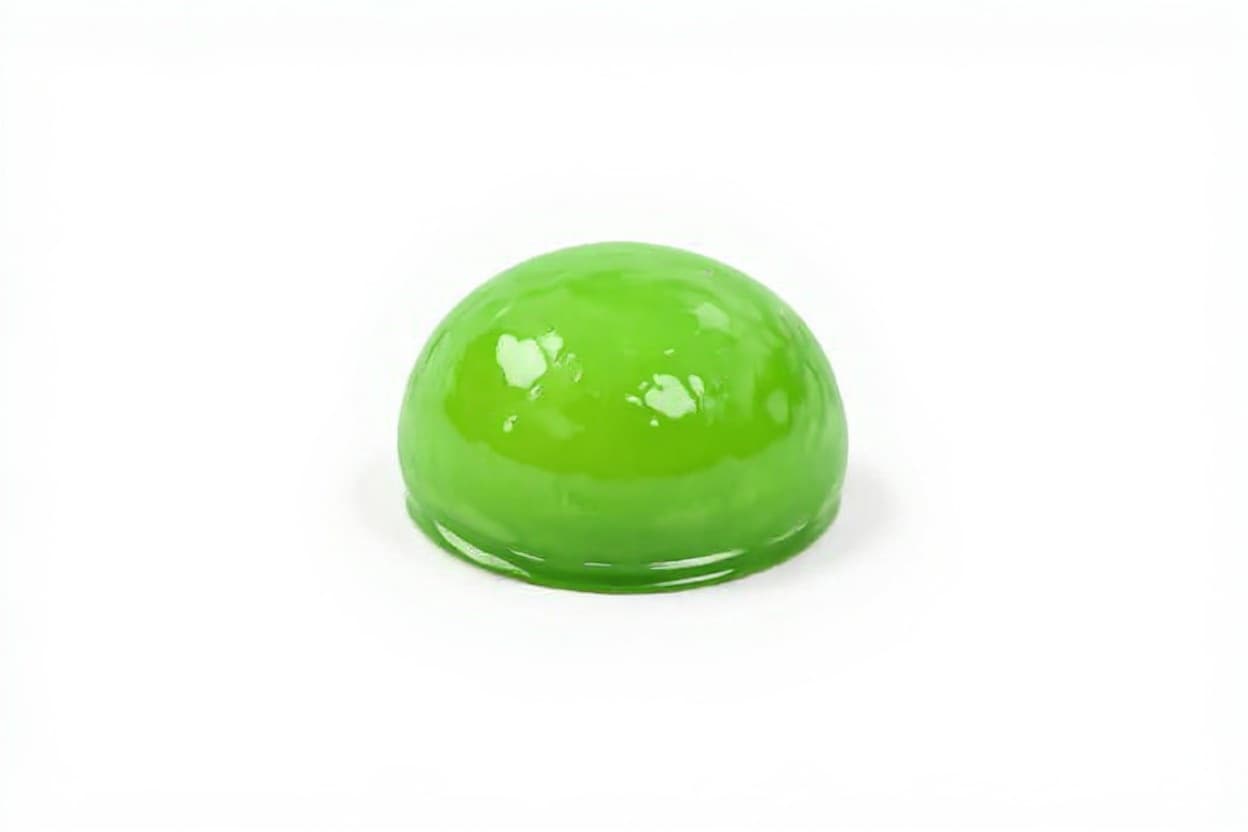 green glass sphere