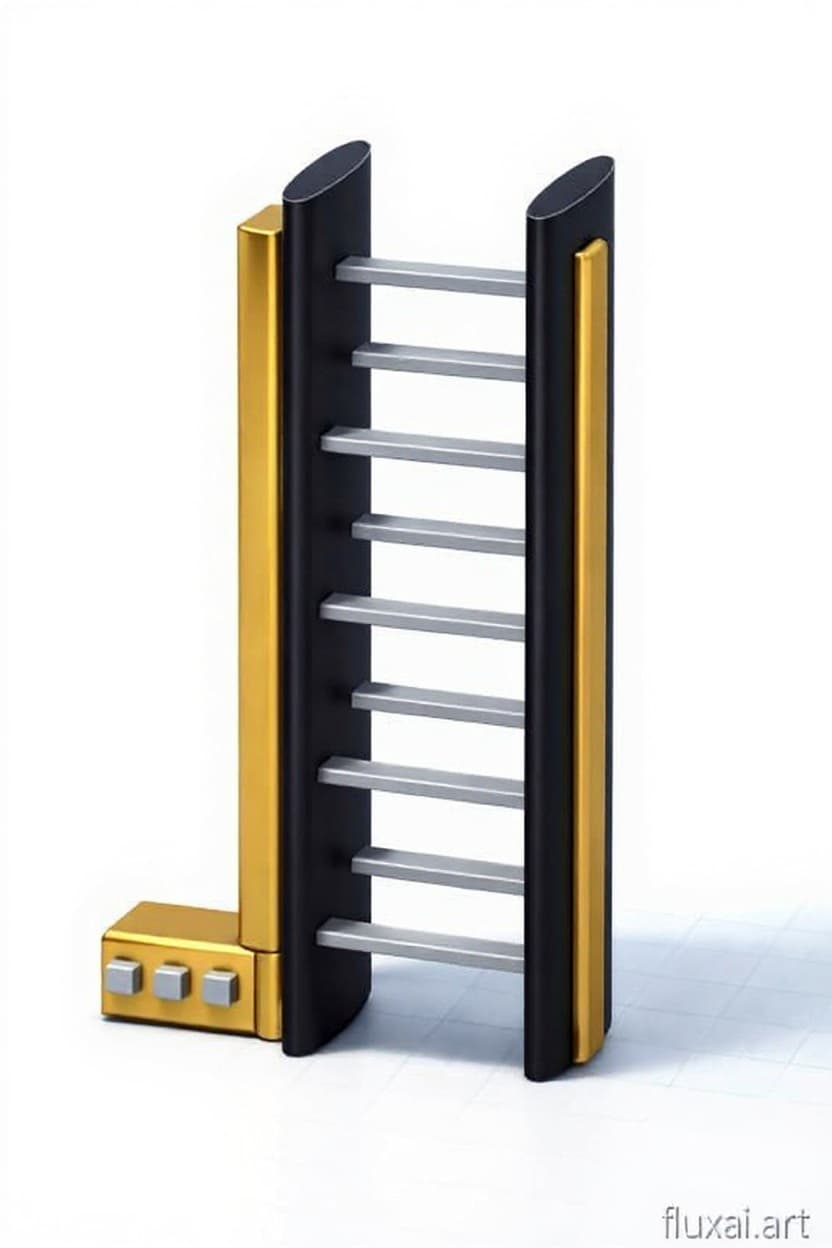 metal towel rack