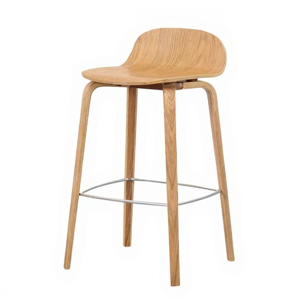 wooden bar stool