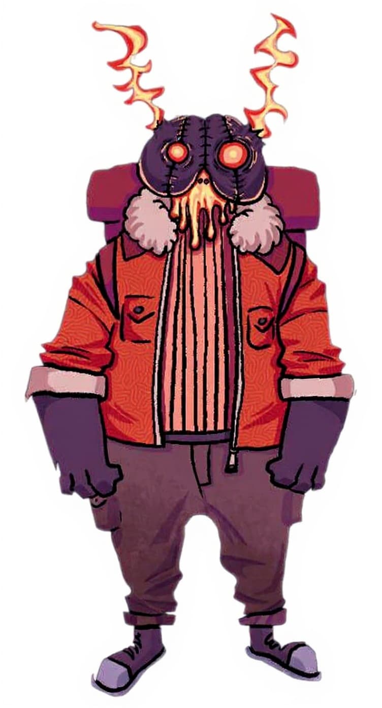 cartoon character