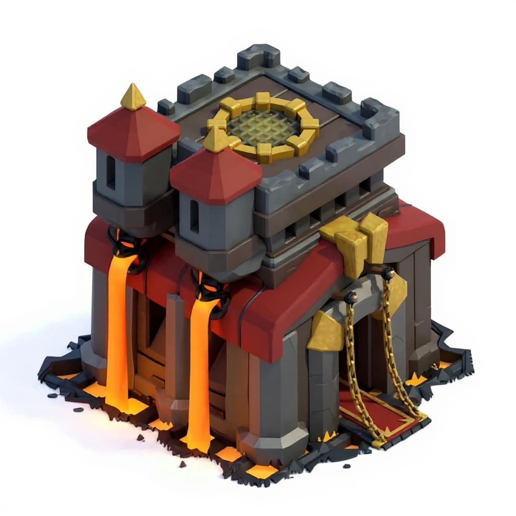 metal castle