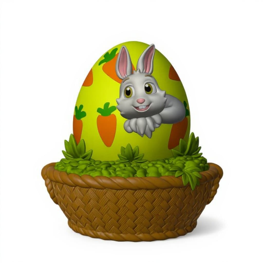 easter egg basket