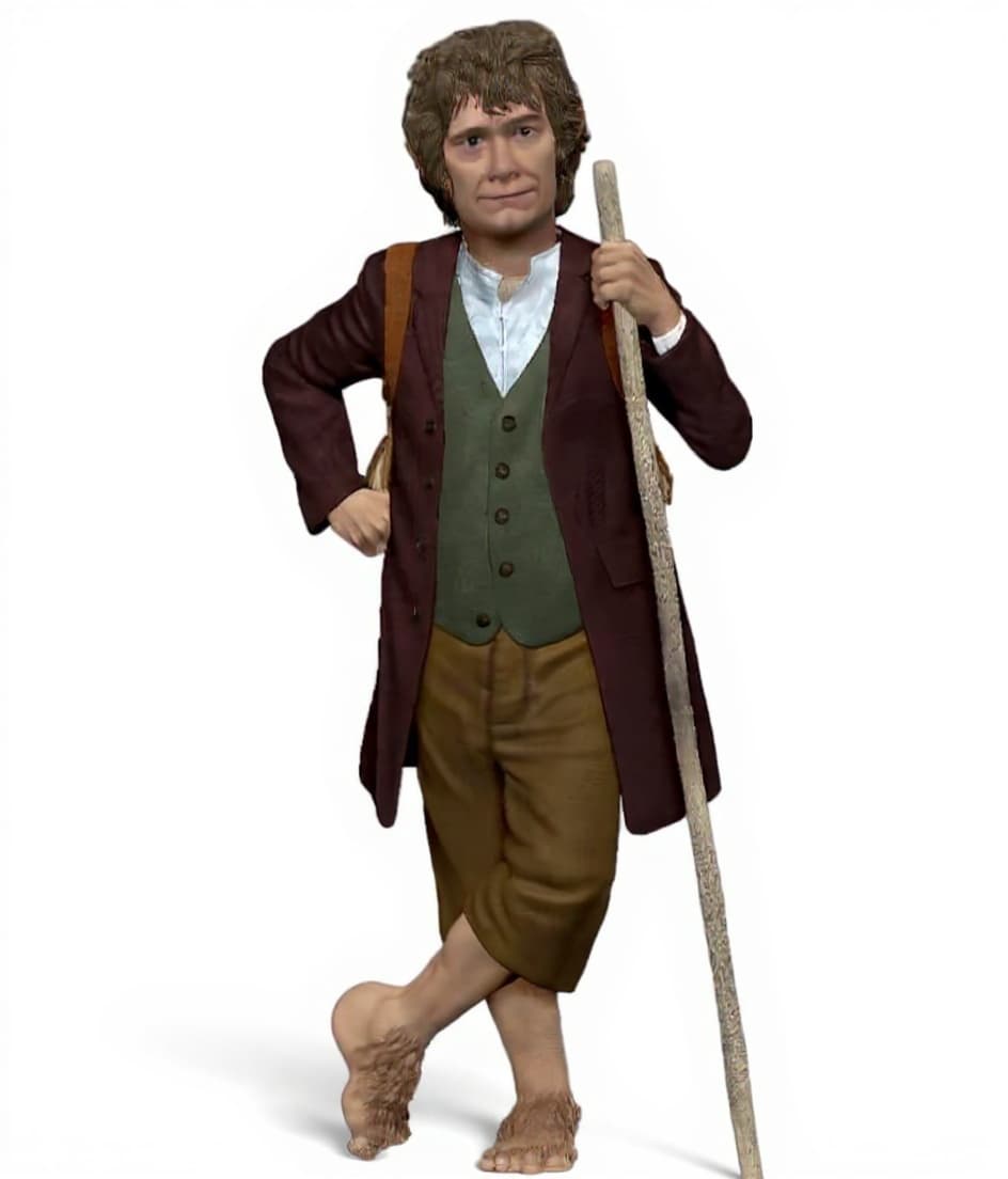 wooden walking stick