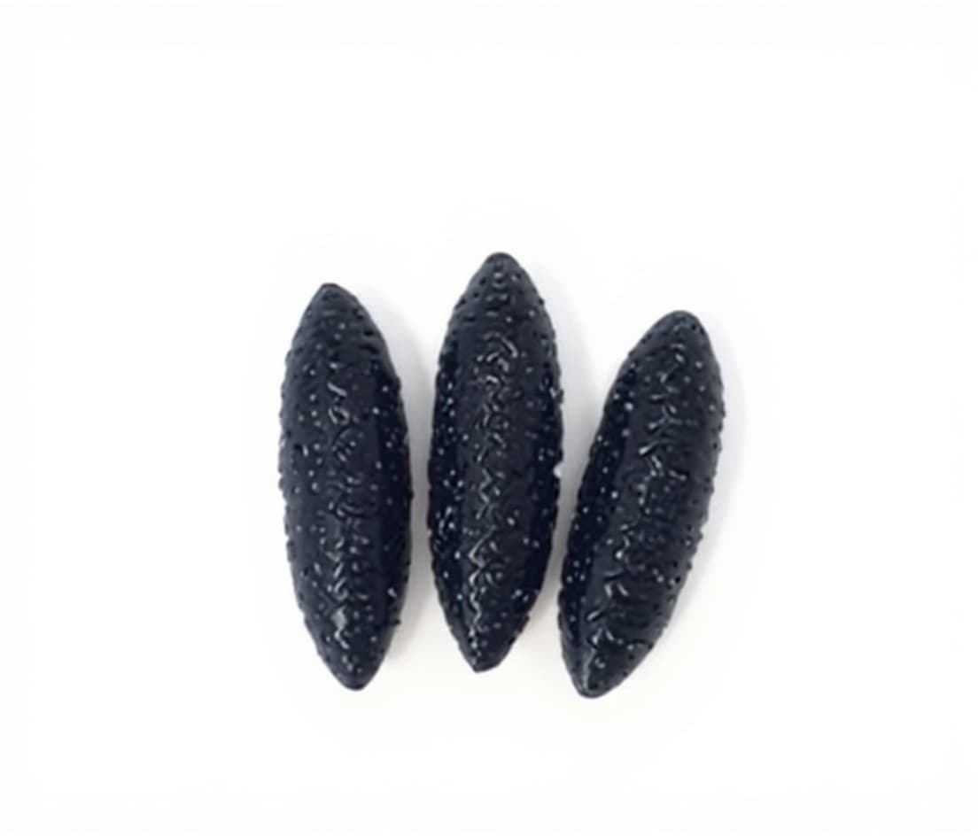 almond-shaped object