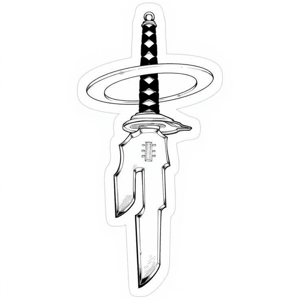metal sword