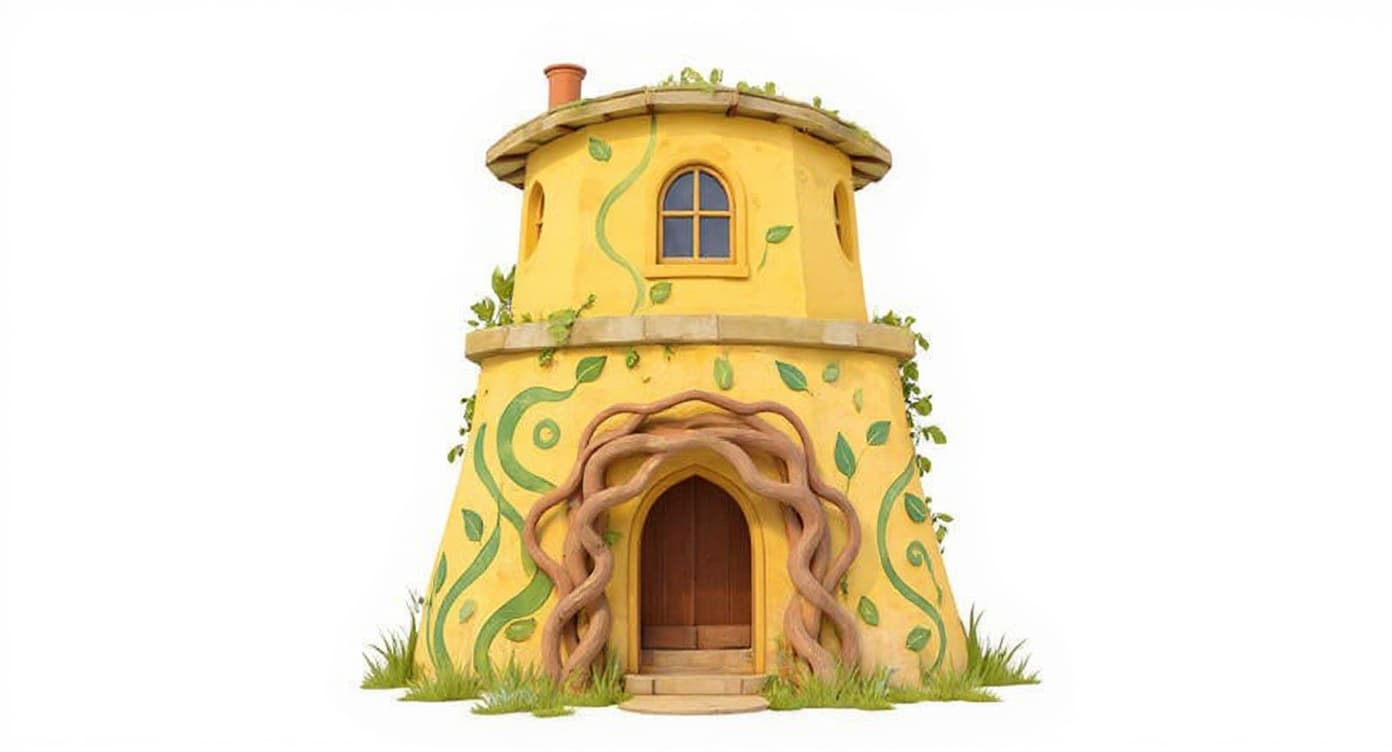 yellow tower