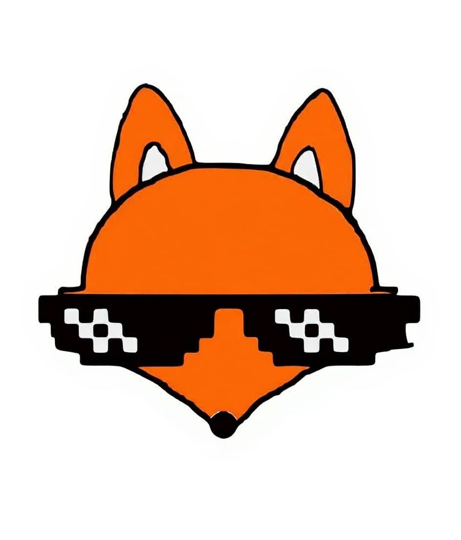 orange fox with