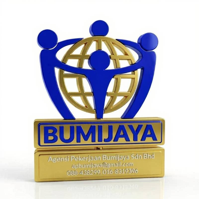 metal trophy