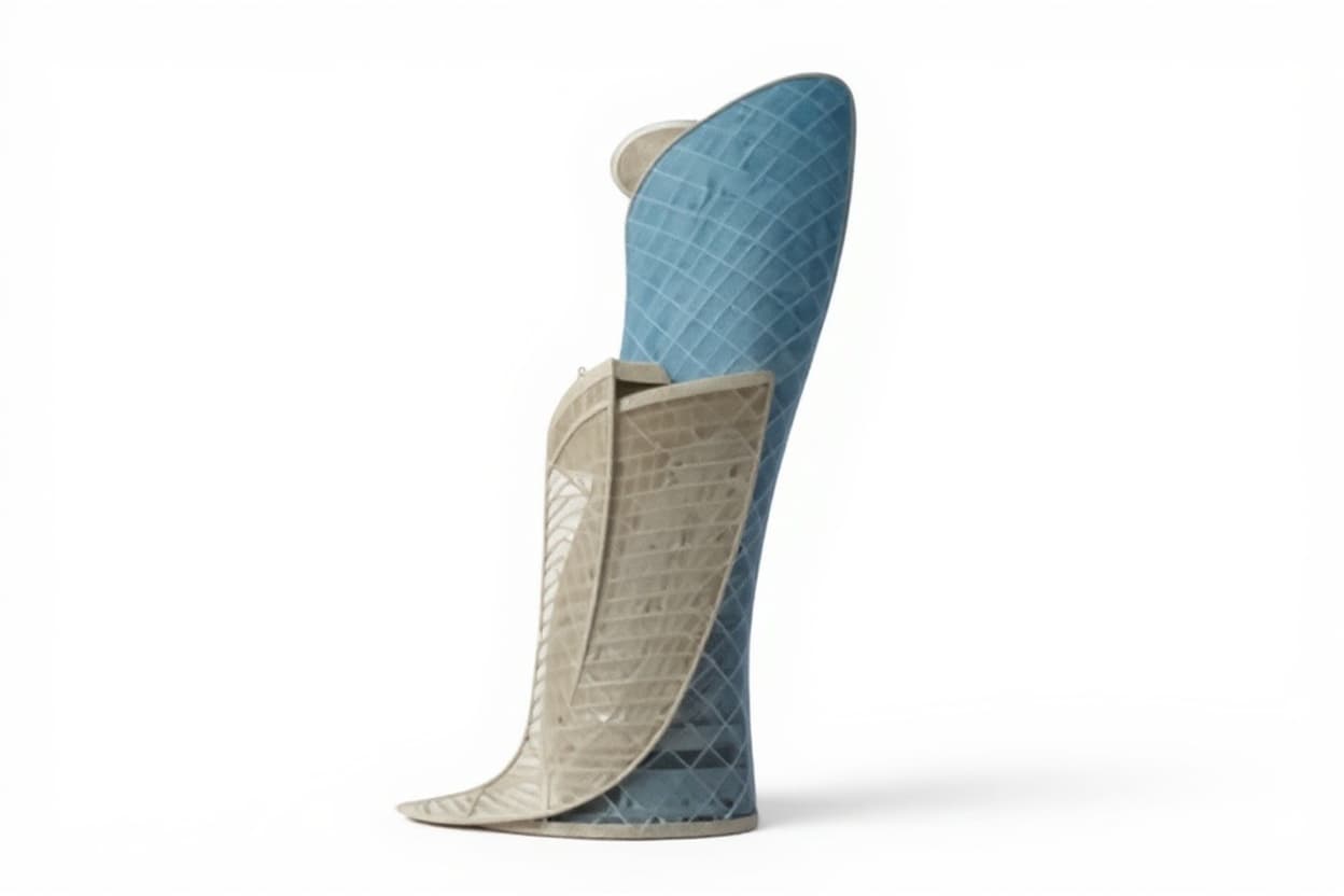 high-heeled shoe