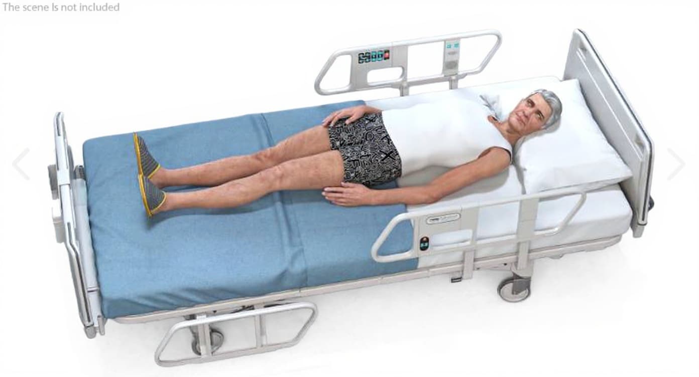 hospital bed