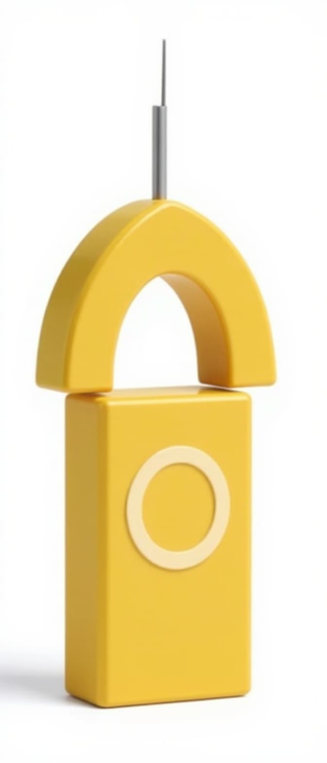 yellow metal container