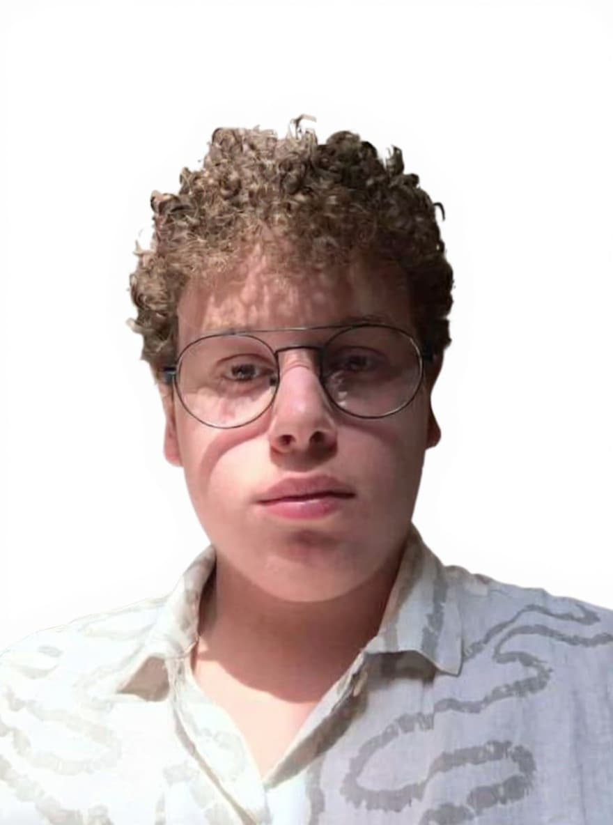 metal-framed glasses