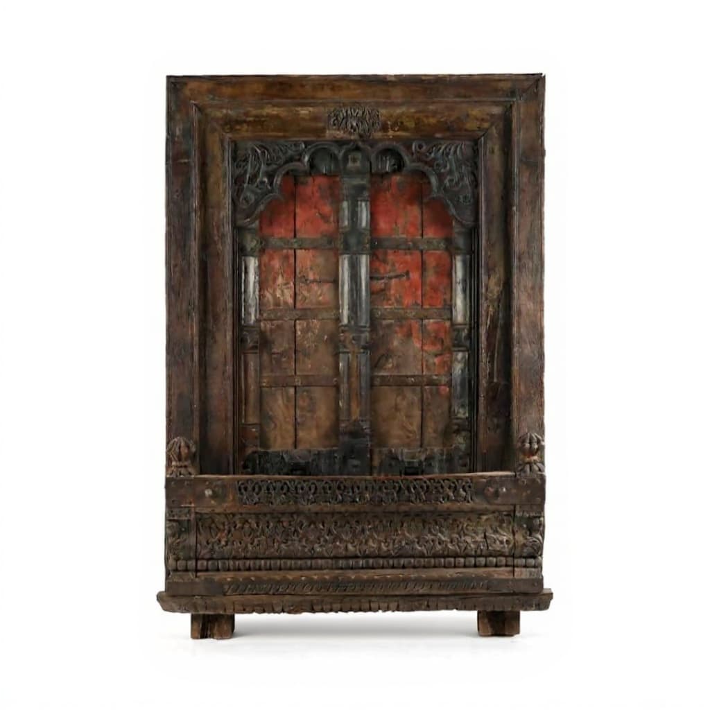 antique wooden cabinet