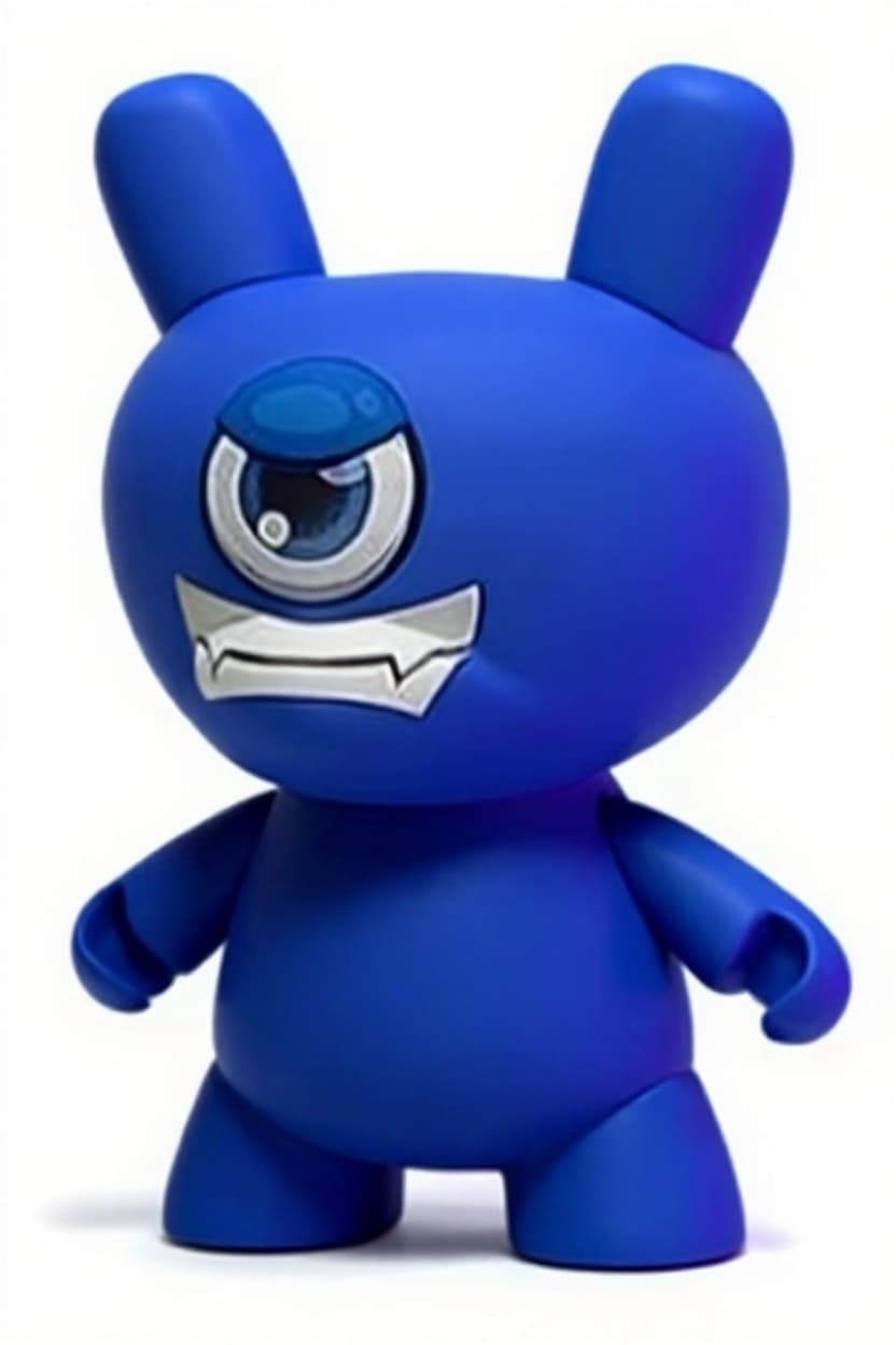 blue toy rabbit