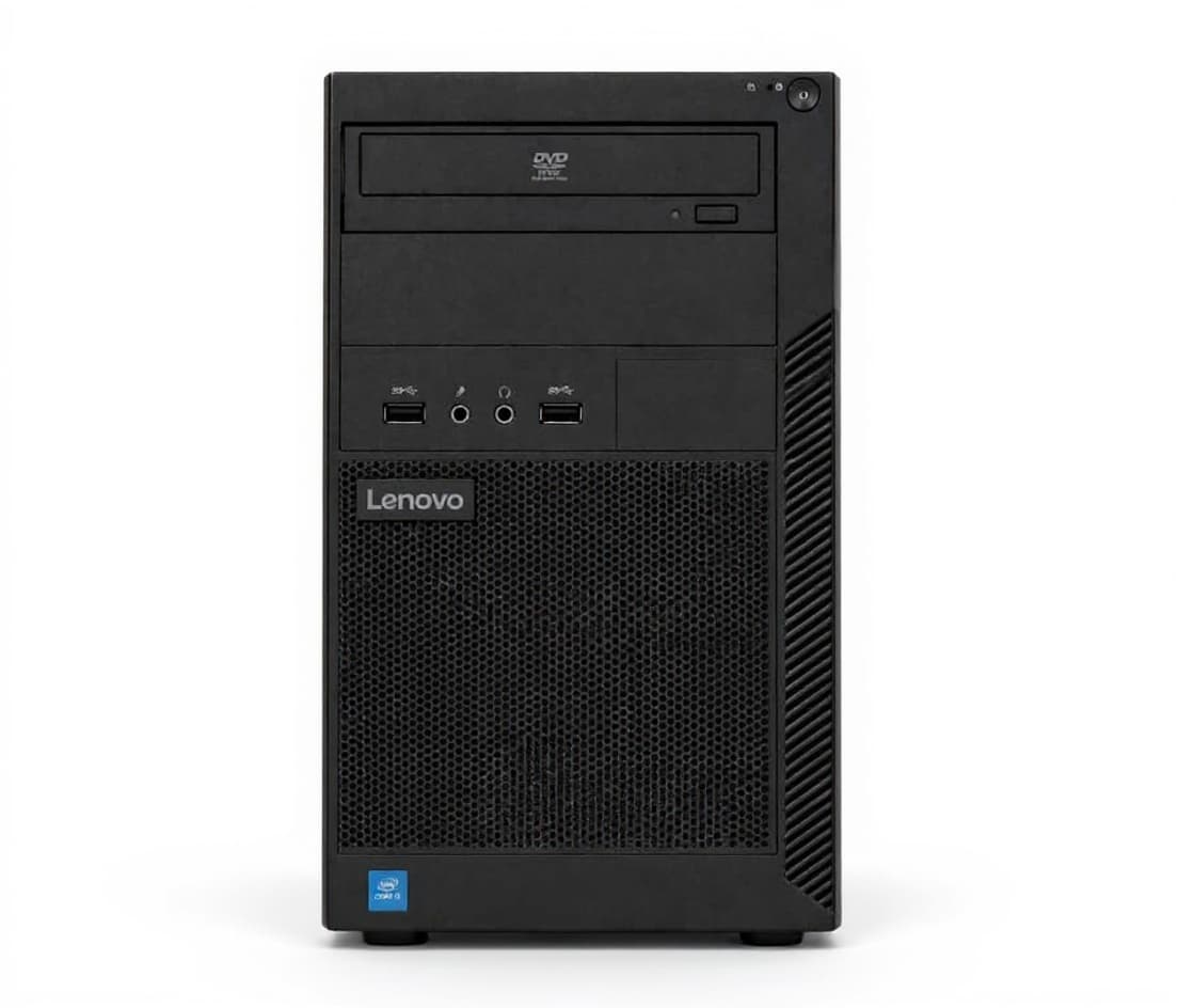 black computer tower