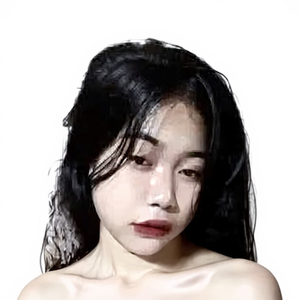 woman's face