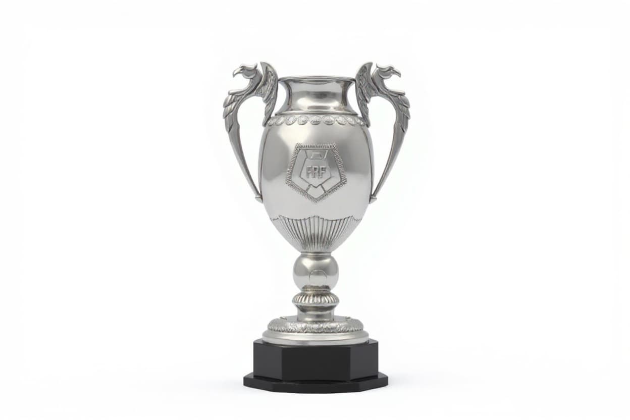 silver trophy