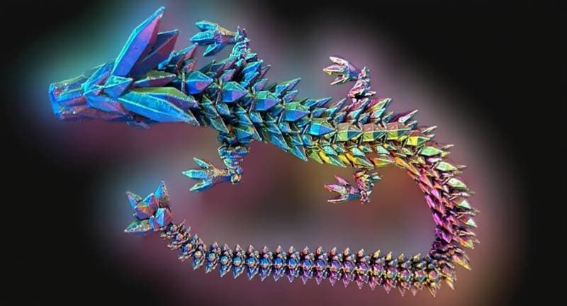 metallic dragon
