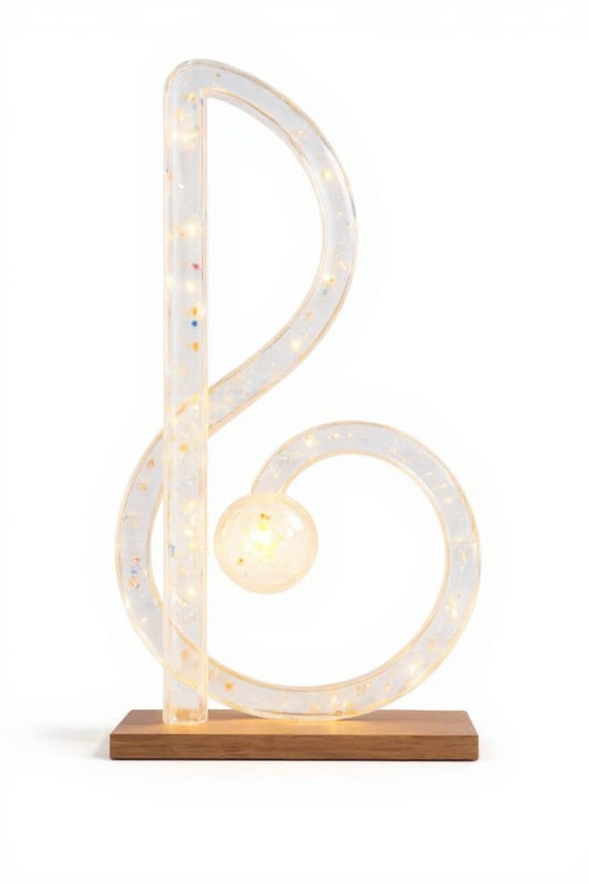 musical note lamp
