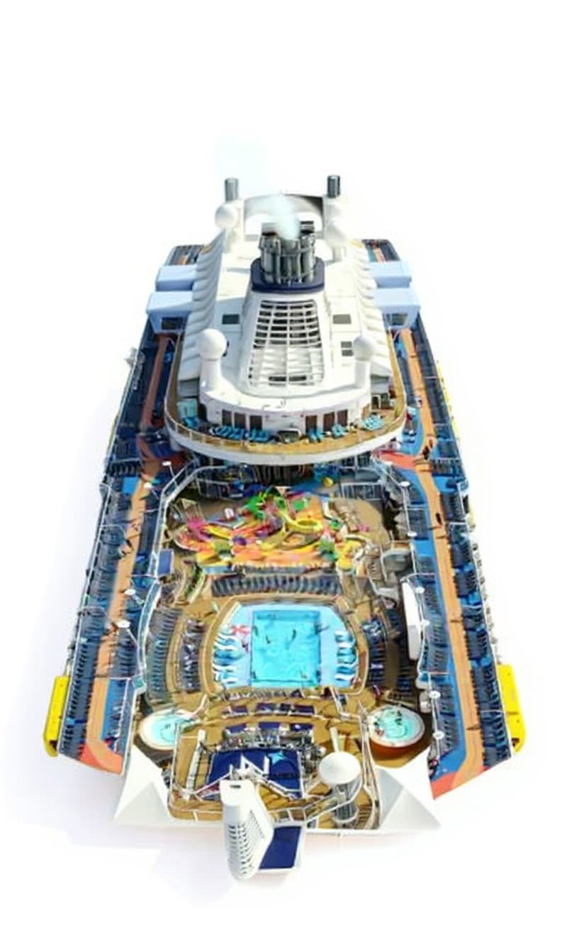 cruise ship model