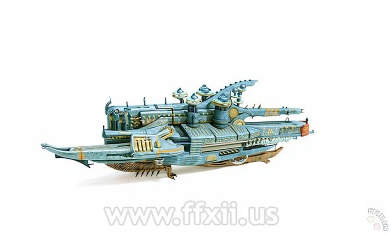 futuristic spaceship