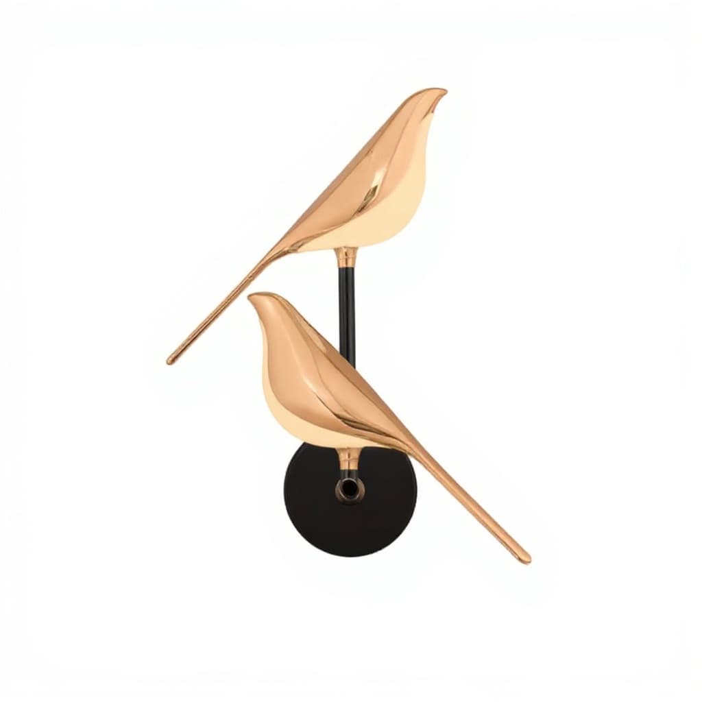 gold bird wall