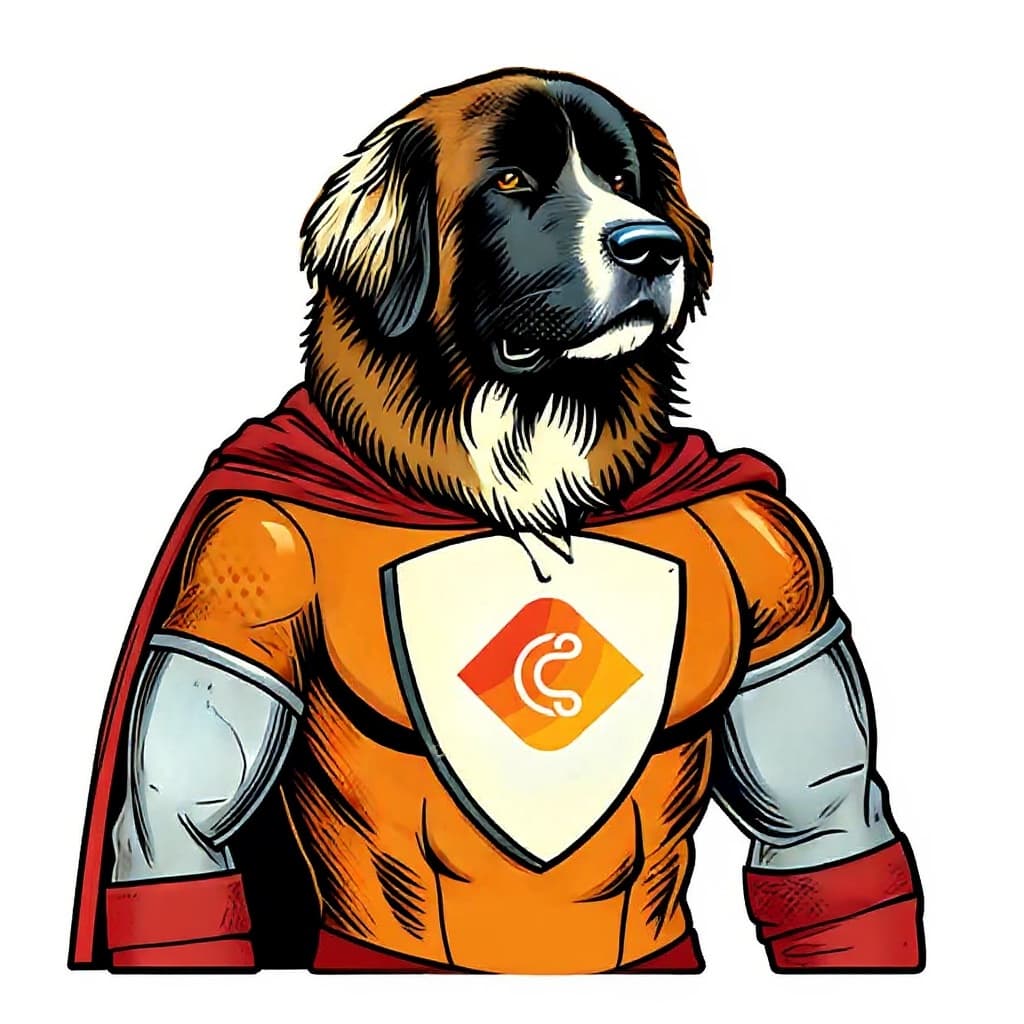 superhero dog