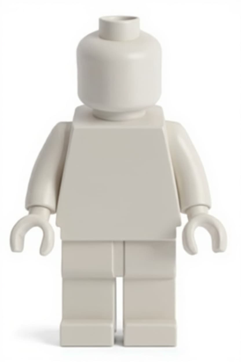 white toy figure