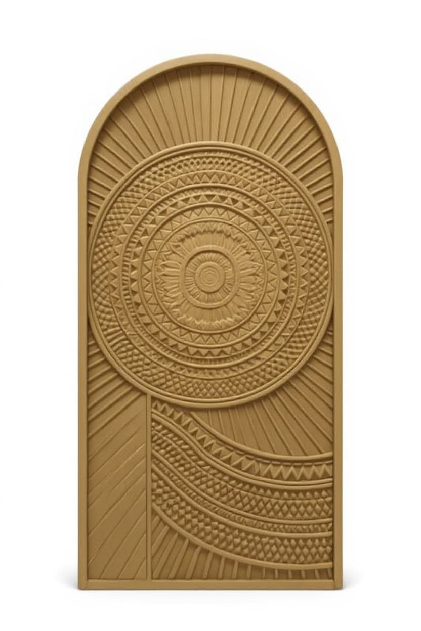 wooden door panel