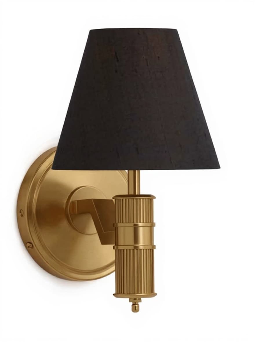 gold wall sconce