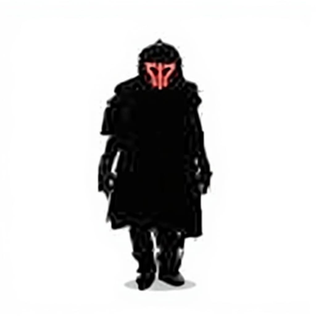 black cloak